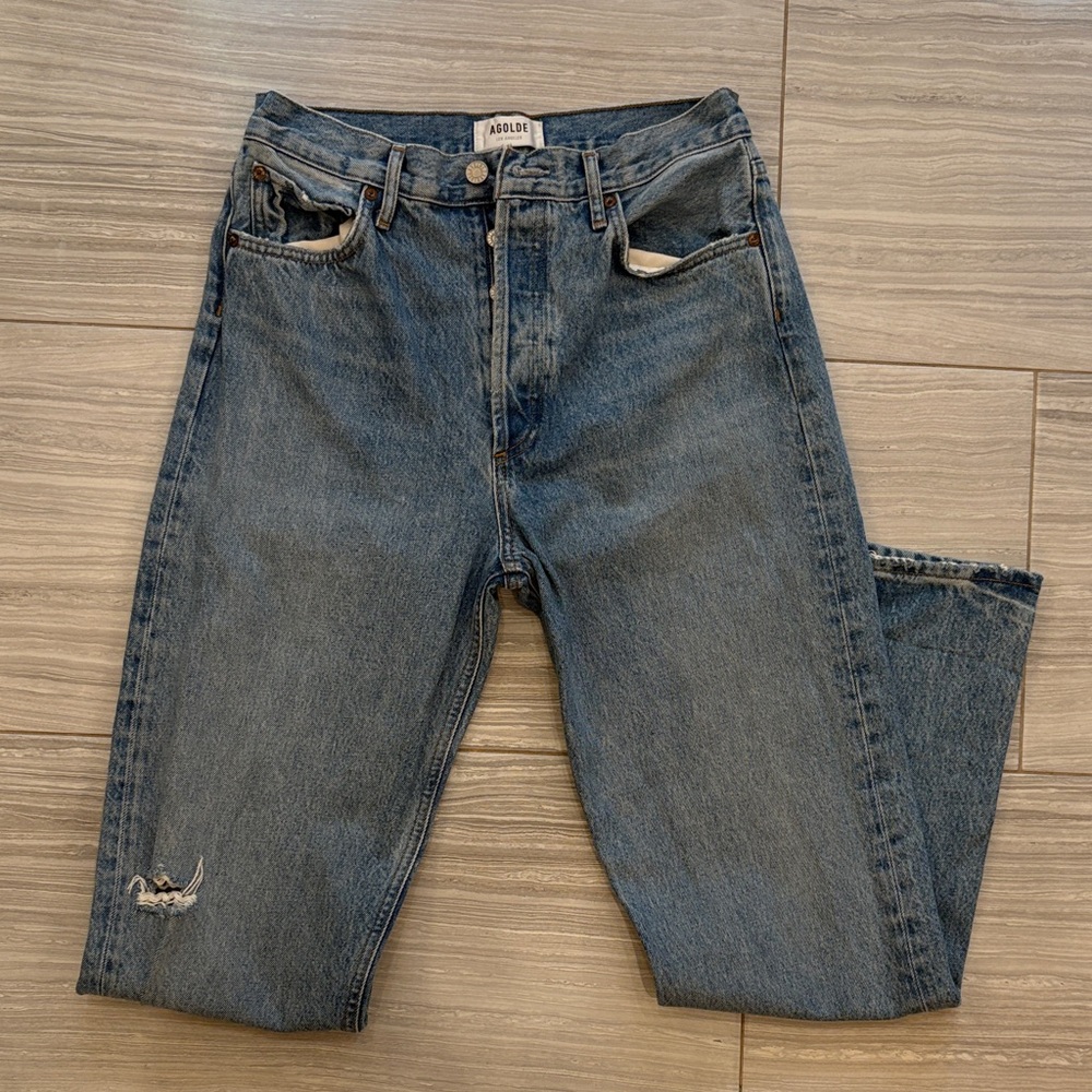 Agolde Women’s Straight Jeans - Size 28